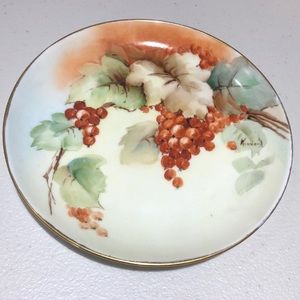 Vintage Like New JHR  Bavaria Favorite Hand Painted with Author Signature Plate